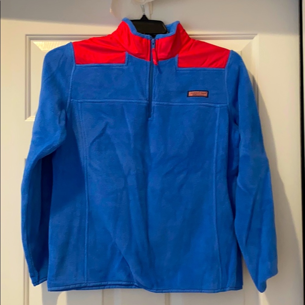 Vineyard Vines fleece 3/4 zip, size S
